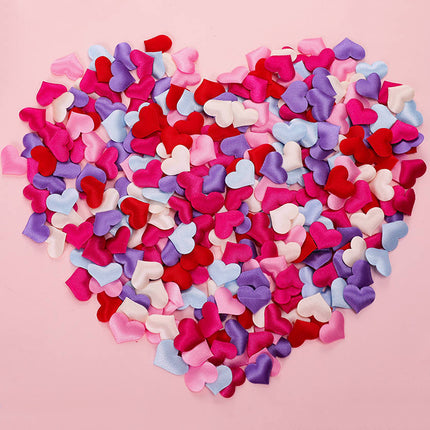 100 Pcs 2cm 3cm Sponge Heart Shaped Confetti Baby