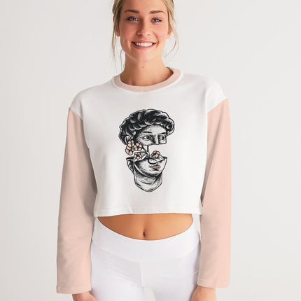 2882Sport™ Greeky Prepster Women's Cropped Sweatshirt