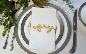 Leaf Wrap SET(4) - Matte Gold