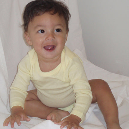 Girls' Long Sleeve Printed Onesie Variety 6 Pack