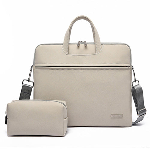 PU Leather Women Laptop Bag Notebook Carrying Case Briefcase For