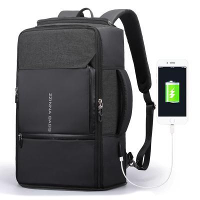 Men's Large Capacity Travel Backpack With USB Port