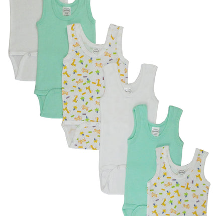 Boys' Printed Tank Top 6 Pack
