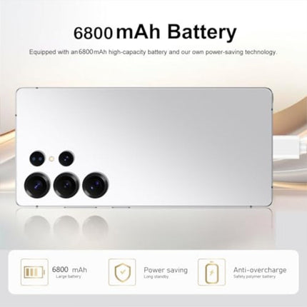 C25 Ultra Unlocked Phone,5G Smartphone 8GB 256GB 7.3-inch Android 14