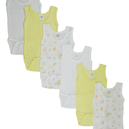 Girls Tank Top Onezies 6 Pack
