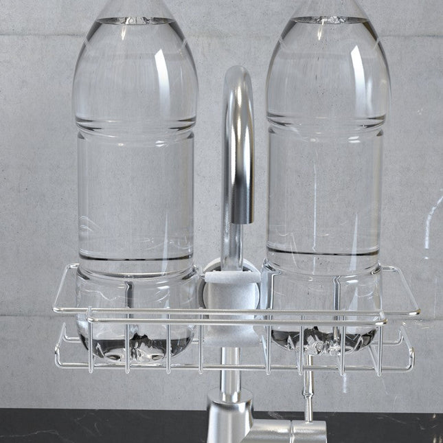 Stainless Steel Sink Storage Rack Kitchen Bathroom