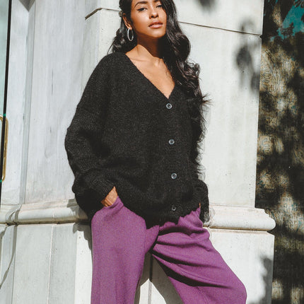 Collette Wool Blend Cardigan