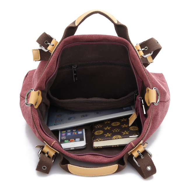 Ladies' Vintage Casual Canvas Shoulder Bag