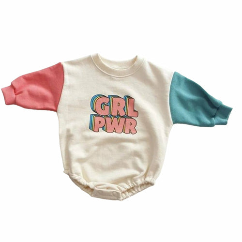 Baby Unisex Letters Color-blocking Rompers Wholesale 220824121