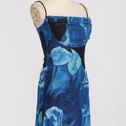 Stylish Cowl Neck Cami : Mini Dress