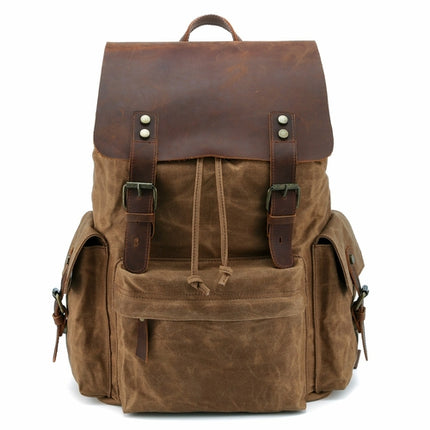 High Quality Fashion Canvas Backpack For Young Men