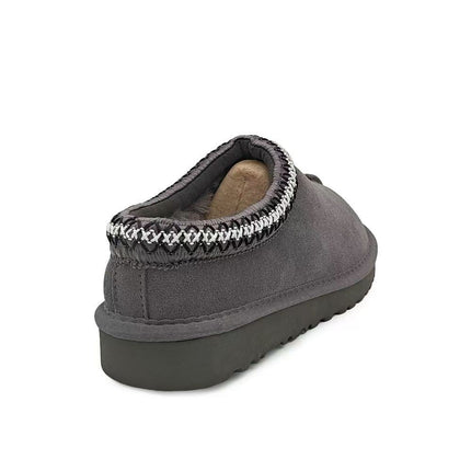Plush Fur-Lined Platform Mules - Fleece Lined Women Clogs