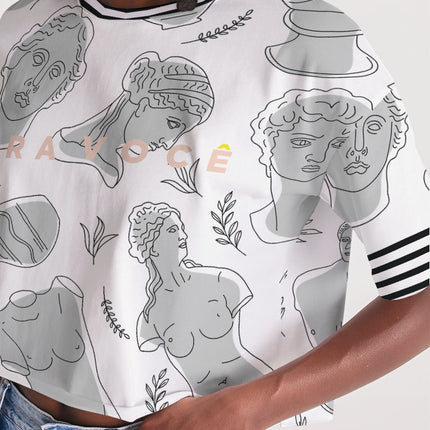 2882Sport™ Greeky Prepster Women's Lounge Cropped Tee