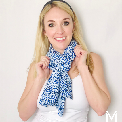 Cheeky Cheetah Multi-Way Smart Scarf