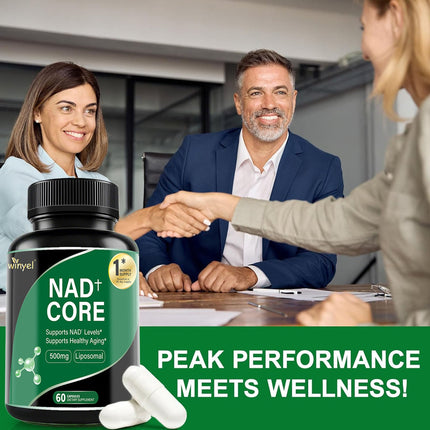 60 Capsules Of High-concentration Liposomal NAD Enhancer - Energy,