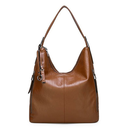 High Quality Soft Leather Shoulder Bag For Young Ladies