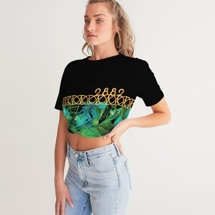 2882Sport™ Tropics Of OZ - Into The Wild Women's Twist-Front Cropped