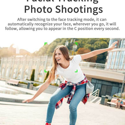 Robo 360 Rotation Smart AI Gimbal Live Video Record And Object Motion