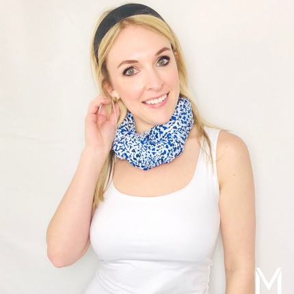 Cheeky Cheetah Multi-Way Smart Scarf