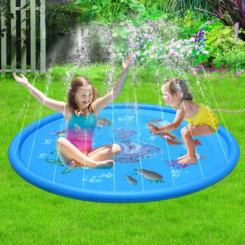 Durable Kid's Water Spray Pool Mat Splash Sprinkle Play Mat