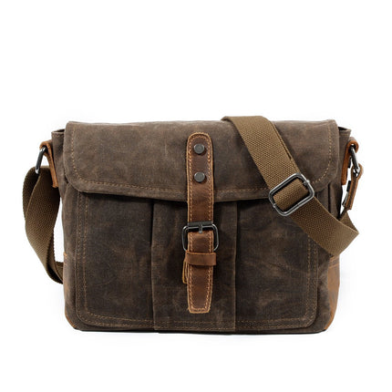 High Quality Casual Canvas Messenger Bag For Men