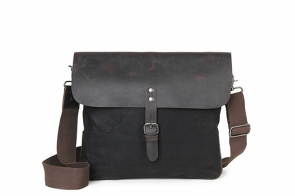 Casual Retro Wax Cloth Canvas Messenger Bag