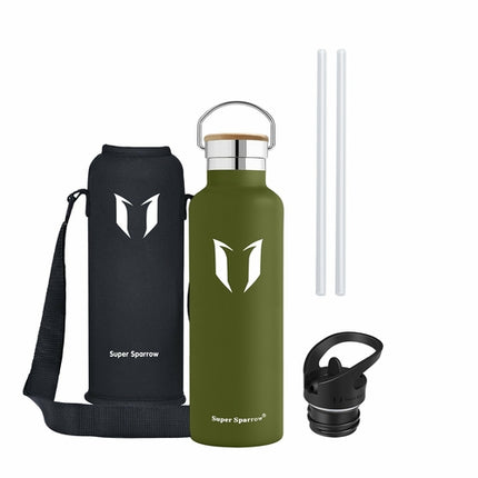Insulated Stainless Steel Water Bottle, 25OZ / 750ML