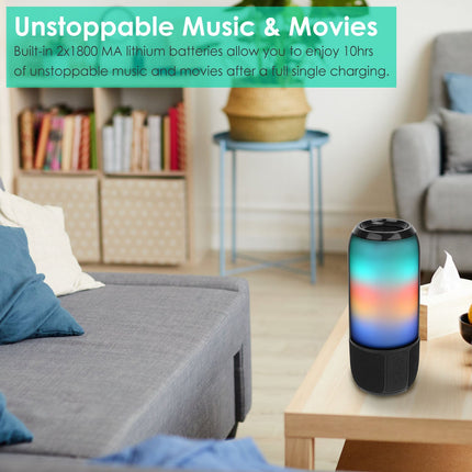 1Pc Wireless Portable Speaker Loud Stereo Speaker With 6 Color