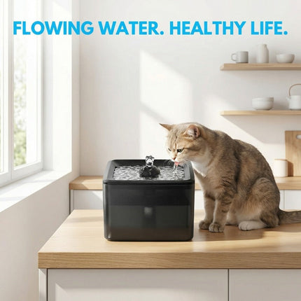 Ultra Silent Circulating Pet Drinking Fountain, 3800ML Large Volume,