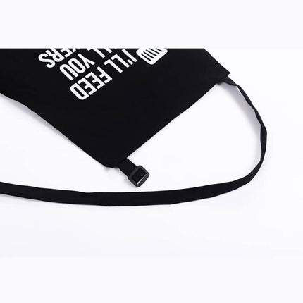 Women Men Solid Linens apron kitchen Pocket For home and kitchen Adjus