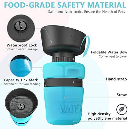 Pet Outdoor Foldable Bottle Dog Travel Water Bottle