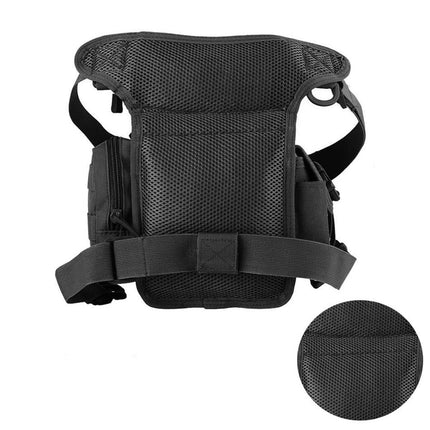 Black Outdoor Tactical Waist Bag