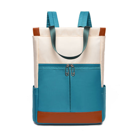 Women's Oxford Cloth Travel Portable Dual-Use Backpack