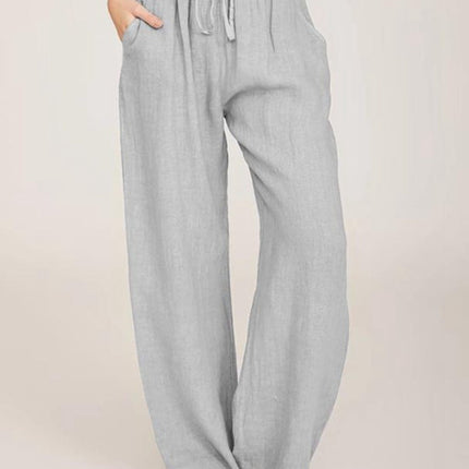 Women's Casual Cotton And Linen Loose Yoga Pants