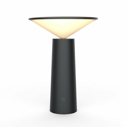 Rotating Lamp Head Three-color Light Charging Touch