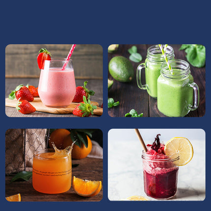 6blade Portable Blender Mini Juicer Cup Extractor Smoothie USB