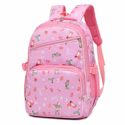 Outdoor Large-capacity Cartoon Printed Children's School Bag