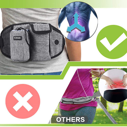 Dog Training Leash Waist Bag Hands-Free Outdoor Pet Running