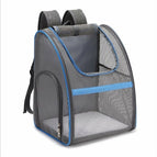 40*35*10cm / Gray with blue edges