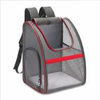 40*35*10cm / Gray with red edges