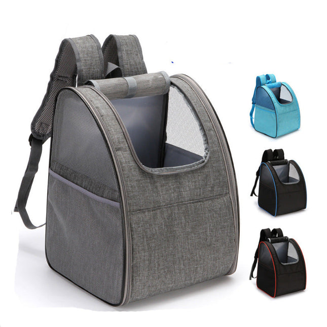 High Quality Mesh Breathable Foldable Pet Backpack