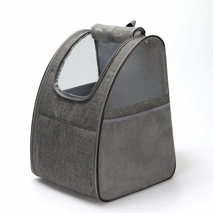 High Quality Mesh Breathable Foldable Pet Backpack
