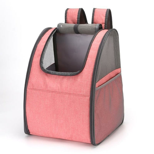 High Quality Mesh Breathable Foldable Pet Backpack