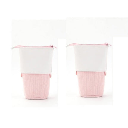 Multifunctional Creative Corduroy Retractable Pencil Case
