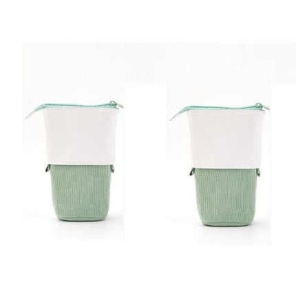 Multifunctional Creative Corduroy Retractable Pencil Case