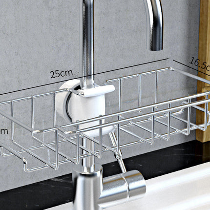 Stainless Steel Sink Storage Rack Kitchen Bathroom