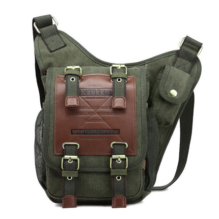 High Quality Canvas Knight Shoulder Bag For Men