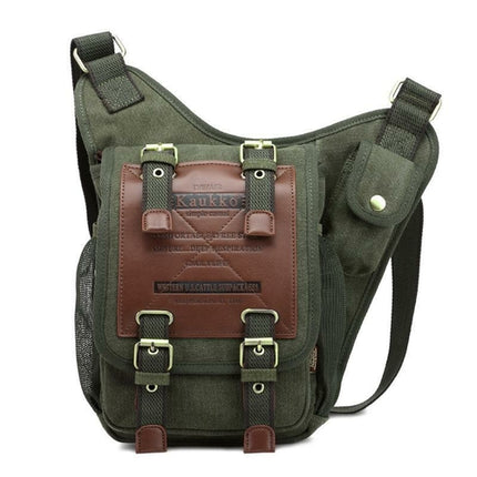 High Quality Canvas Knight Shoulder Bag For Men