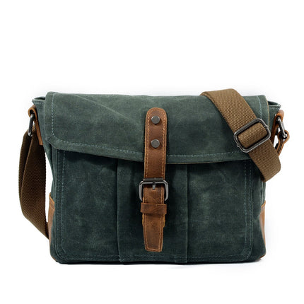High Quality Casual Canvas Messenger Bag For Men