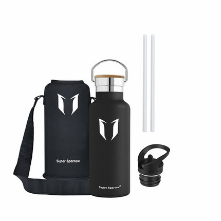 Insulated Stainless Steel Water Bottle, 17OZ / 500ML